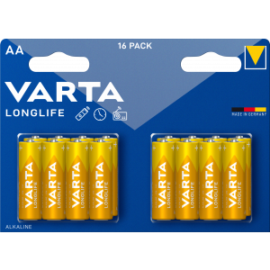 Longlife AA 16 Pack (Ch) 4106214416