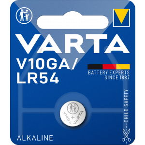 V10GA/LR54 Alkaline 1 Pack 4274101401