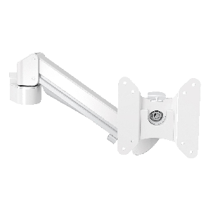 Elevate Monitor Arm 55 - 3-8 kg, gasfjädrad, skenmonterad, vit 4385505501