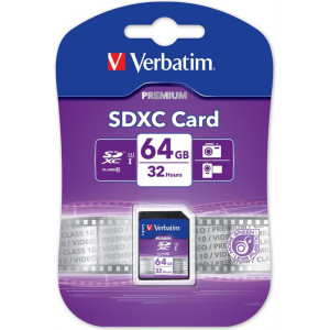 Flash-minneskort - 64 GB - SDXC - UHS Class 1 44024