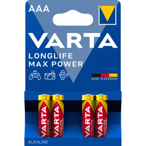 Longlife Max Power AAA 4 Pack (B) 4703101404
