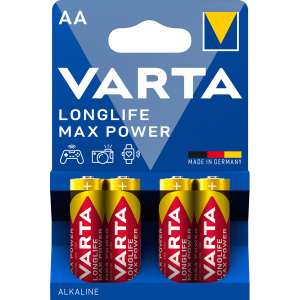 Longlife Max Power AA 4 Pack (B) 4706101404