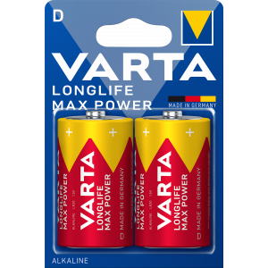 Longlife Max Power D 2 Pack (B) 4720101402
