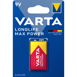 Longlife Max Power 9V 1 Pack (B) 4722101401