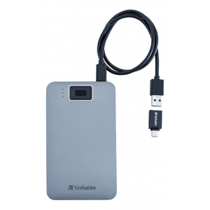 Executive Fingerprint Secure HDD USB 3.2 Gen 1 / USB-C 1TB 53652