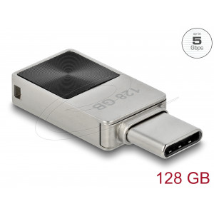 Mini USB 5 Gbps USB-C™ Memory Stick 128 GB - Metal Housing 54085