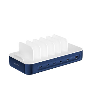 Charging station is the ideal solution for anyone who wants to charge many devices simultaneously and in an organized manner - whether at home, in the office, at the clubhouse or on the go. 541279