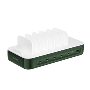 Charging station is the ideal solution for anyone who wants to charge many devices simultaneously and in an organized manner - whether at home, in the office, at the clubhouse or on the go. 541282