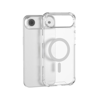 Seamlessly supports the use of MagSafe accessories across manufacturers and comes in rigid polycarbonate for stability and soft TPU for shock absorption.The transparent elegance keeps the original style of your smartphone and offers perfect fit with preci