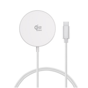 Qi2 25W / MagSafe Wireless Charger, 1.5m, white 541709