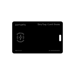 The ultra-thin, credit card-sized SkyTag Card Duos offers a simple and discreet way to keep track of your wallet or other valuables, such as passports or luggage. Not only protects against theft but also provides peace of mind, as you always have control 