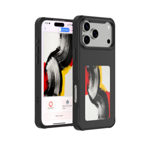E-Ink Case with NFC Display for iPhone 17 Pro Max, Qi2 ready 541789