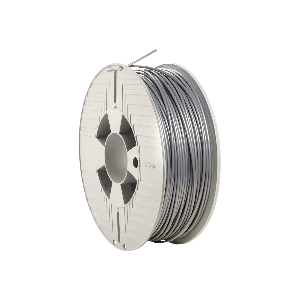3D printer filament PLA 1.75mm silver/metal grey 1kg 55319