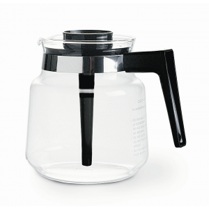 Glaskanna, 1,25 l, svart 59835