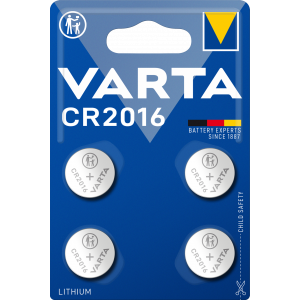 CR2016 Lithium Coin 4 Pack 6016101404