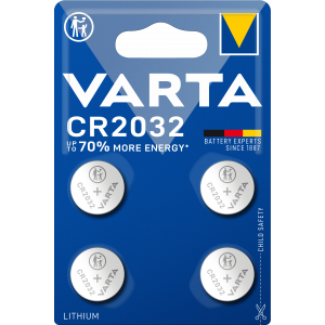 Batteri CR2032 - Varta Lithium 4-pack