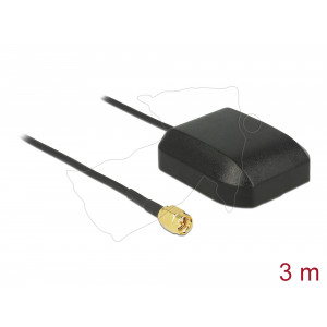 Navilock NL-281GG Multi GNSS GALILEO GLONASS GPS SMA Plug 3m 60555