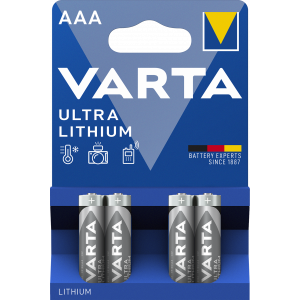 Professional Lithium AAA 4 Pack (B) 6103301404