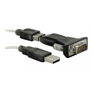 Adapter USB 2.0 Type-A > 1 x Serial DB9 RS-232 61425