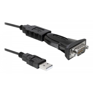 Adapter USB 2.0 Type-A to 1 x Serial RS-232 DB9 61460