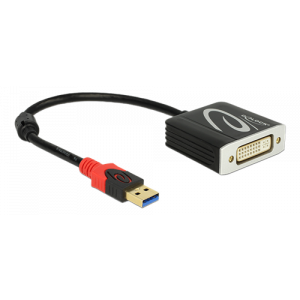 Adapter USB 3.0 Type-A male>DVI-I 24+5 female 62737