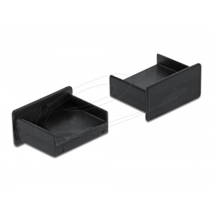 With this dust cover by Delock the female port is protected from dirt or damage. The application of the dust cover keeps the sensitive connectors ready for use in the long-term, especially in dusty environments and in the industrial sector. 64102