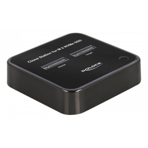M.2 Docking Station for 2 x M.2 NVMe PCIe SSD with Clone function 64177