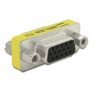 Adapter Gender Changer VGA female to female 65001