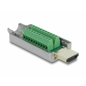 HDMI-A male to Terminal Block with Metal housing 65201