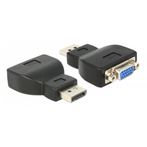 Adapter Displayport 1.1 male > VGA female black 65567