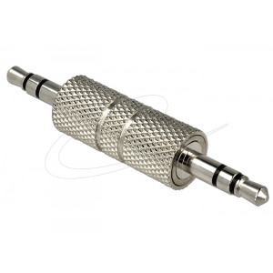 Adapter Audio Stereo jack 3.5 mm male > 3.5 mm 3 pin male 65629
