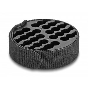 Cable Organizer with hook-and-loop cable tie black 66057