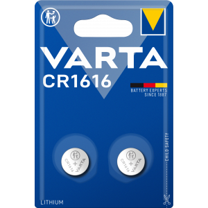 CR1616 Lithium Coin 2 Pack 6616101402