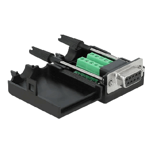 Adapter Sub-D 9 pin female to Terminal Block 10 pin w Enclosure 66257