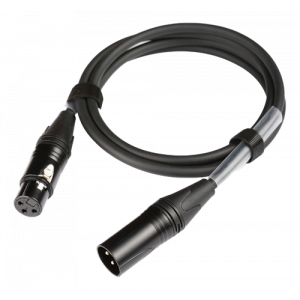 XLR-M/F-1.5 Professional XLR-cable, female-male, 1,5m 670-90102
