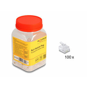 RJ11 Modular Plug 100 pcs 67020