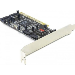 PCI card, SATA 1.5 Gb/s, 4xSATA 70154