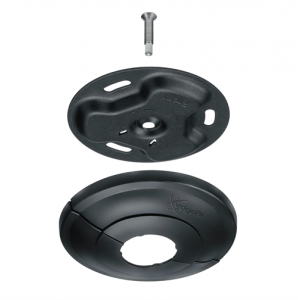PUC 1011 Ceiling plate fixed Black 7210110