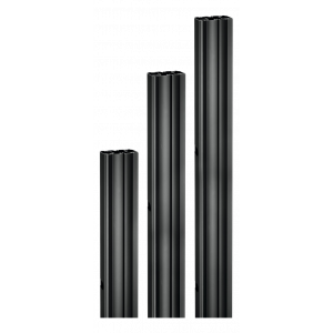 PUC 2718 Pole-XL 180cm for Trolley & Floor plate Black 7227180