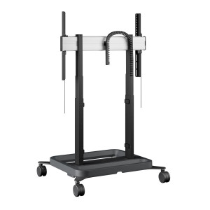 Safety firstVogel's display lift systems comply with the highest international safety standards of TÜV, CE, UL and GS.Although they are programmed for 86-inch screens, these motorized lift systems can be used for most 98" monitors. A small software adjust