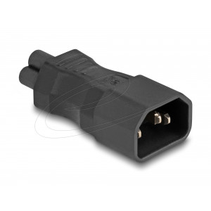 Power Adapter IEC 60320 - C14 to C5, M/F, 2.5 A, straight 80468