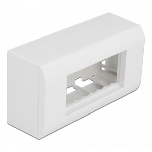 Ytmonterat hölje för Easy 45-moduler 152 x 82 mm, vit 81333