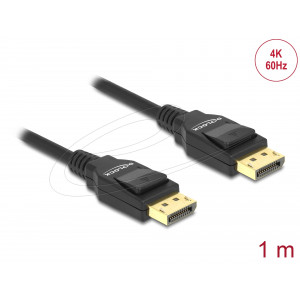 This cable enables you to connect DisplayPort devices e.g. a monitor to your PC. The DisplayPort is standardized universal connecting standard by VESA for the transfer of video and audiosignal. It can be applied for monitors, TV to computer, DVD-player an