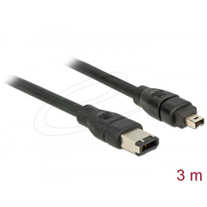 Cable FireWire 6 pin male > 4 pin male 3 m 82578