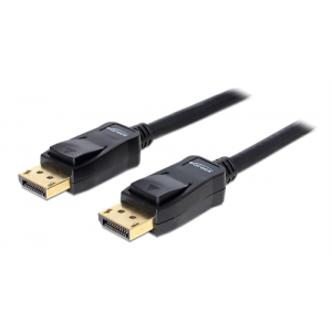 DisplayPort 20-pin hane, DisplayPort 20-pin hane kabel, 2m, svart 82585