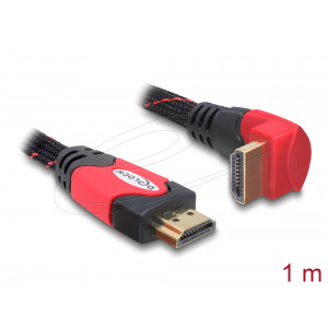 Cable HDMI-A male > HDMI-A male angled 4K 1 m 82685