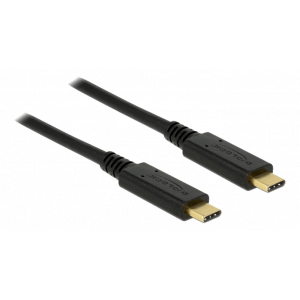 USB 3.1 Gen 2 (10 Gbps) cable Type-C to Type-C 0.5 m PD 3 A E-M 83042