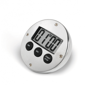 En digital timer av aluminium med stor display 833 AB