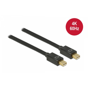 Kabel Mini DisplayPort 1. 2 hane > Mini DisplayPort hane 4K 60 Hz 0,5 m 83472