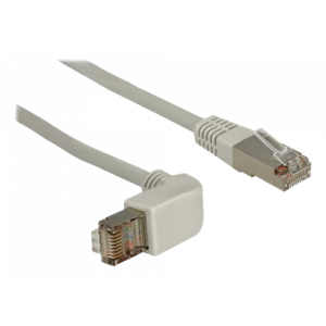 Network cable RJ45 Cat.5e SF/UTP upwards angled / straight 1 m 83515